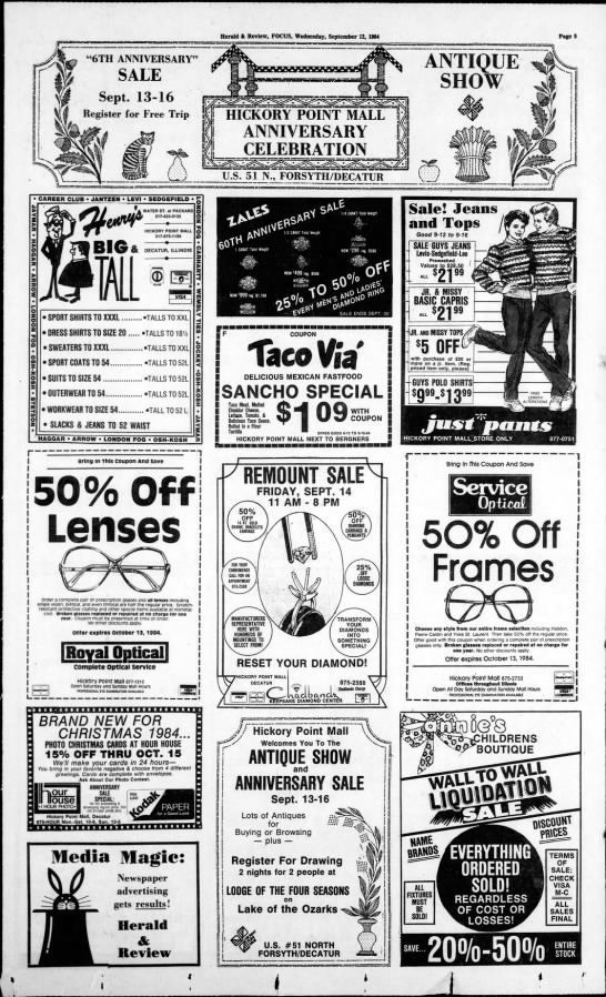Hickory Point Mall Anniversary Celebration